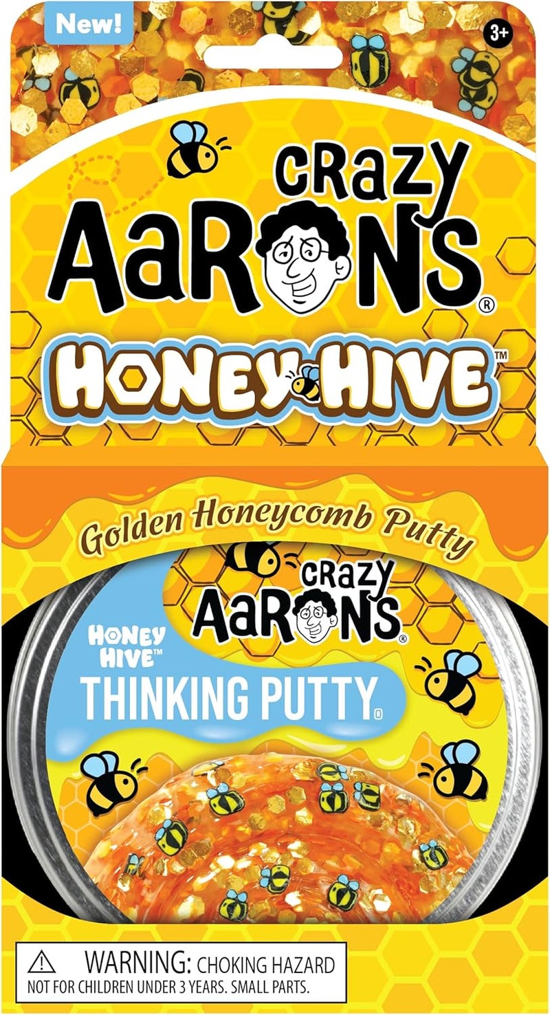 Crazy Aaron's Thinking Putty - Honey Hive - Image 1